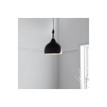 GoodHome Aulavik Black Pendant ceiling light, (Dia)220mm. - R14.15.