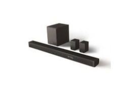 Hisense AX5100G 5.1 Channel 340W Dolby Atmos Soundbar Set. -R10BW. RRP £429.00. The AX5100G's 340