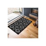 Siam Trellis Anti Slip Mats Black. - R14.4. Our Gel-Back All-Purpose Rugs are suitable for tiles