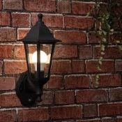 Black 'Mayfair' IP44 Outdoor Lantern. - R14.14.