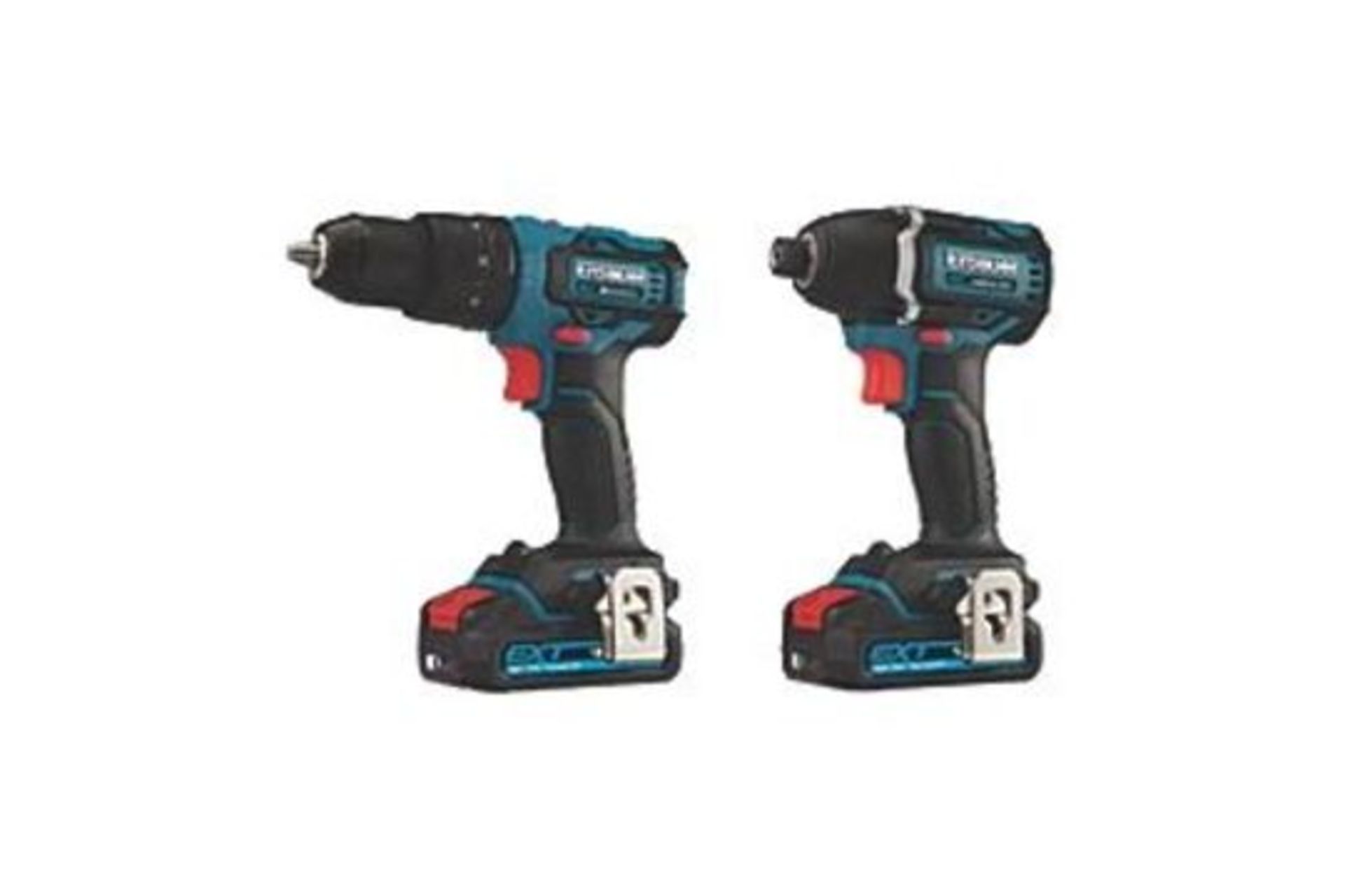 ERBAUER 18V 2 X 2.0AH LI-ION EXT BRUSHLESS CORDLESS TWIN PACK. - R14.9. 3-in-1 multi-function