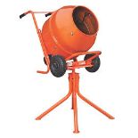 Electric Concrete Mixer 230V. - R14. RRP £319.99. Upright mixer for small to medium building