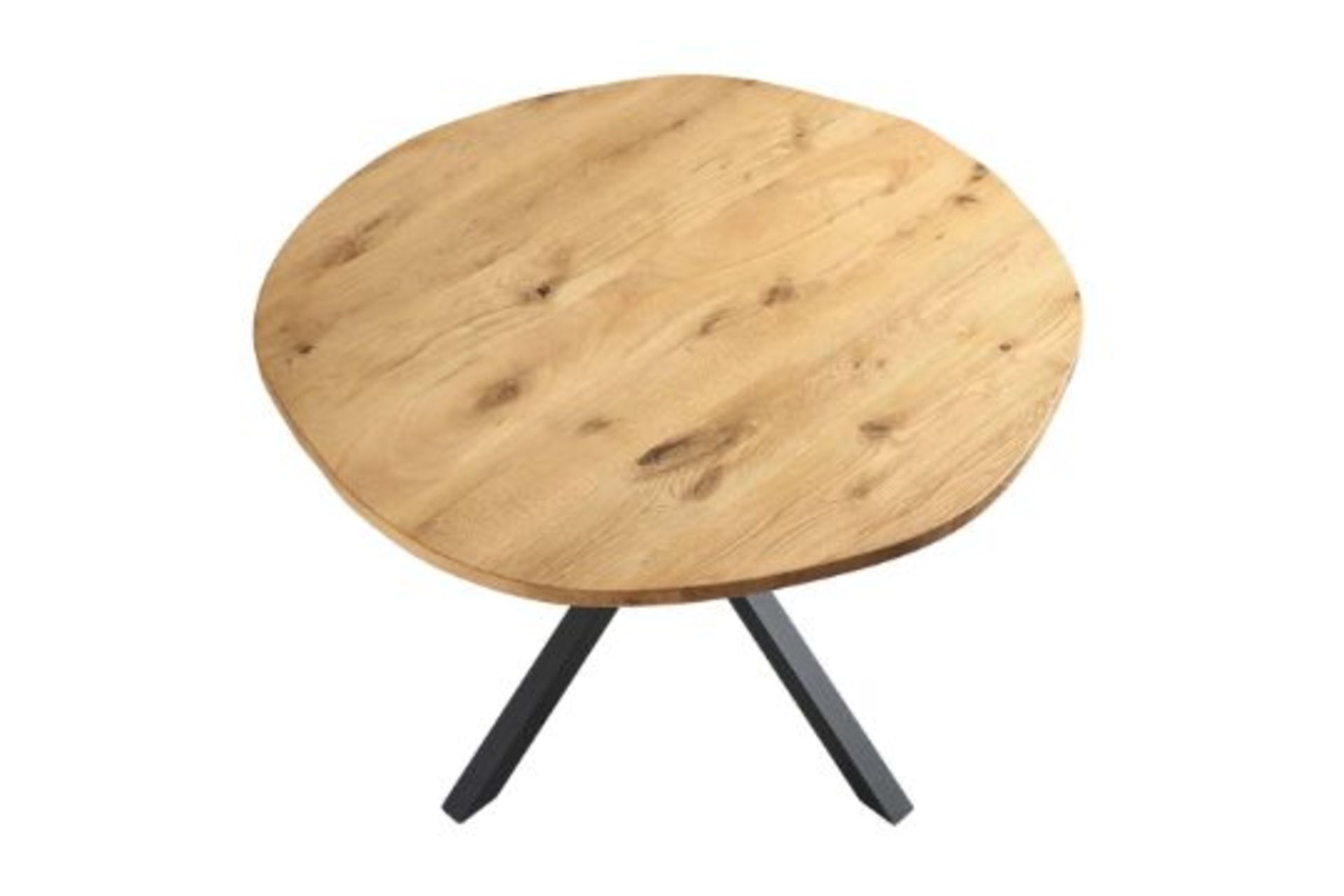 BERN Natural Curved Edge Solid Oak Dining Table - RRP £449.99. - R14.2. Our Bern solid oak dining