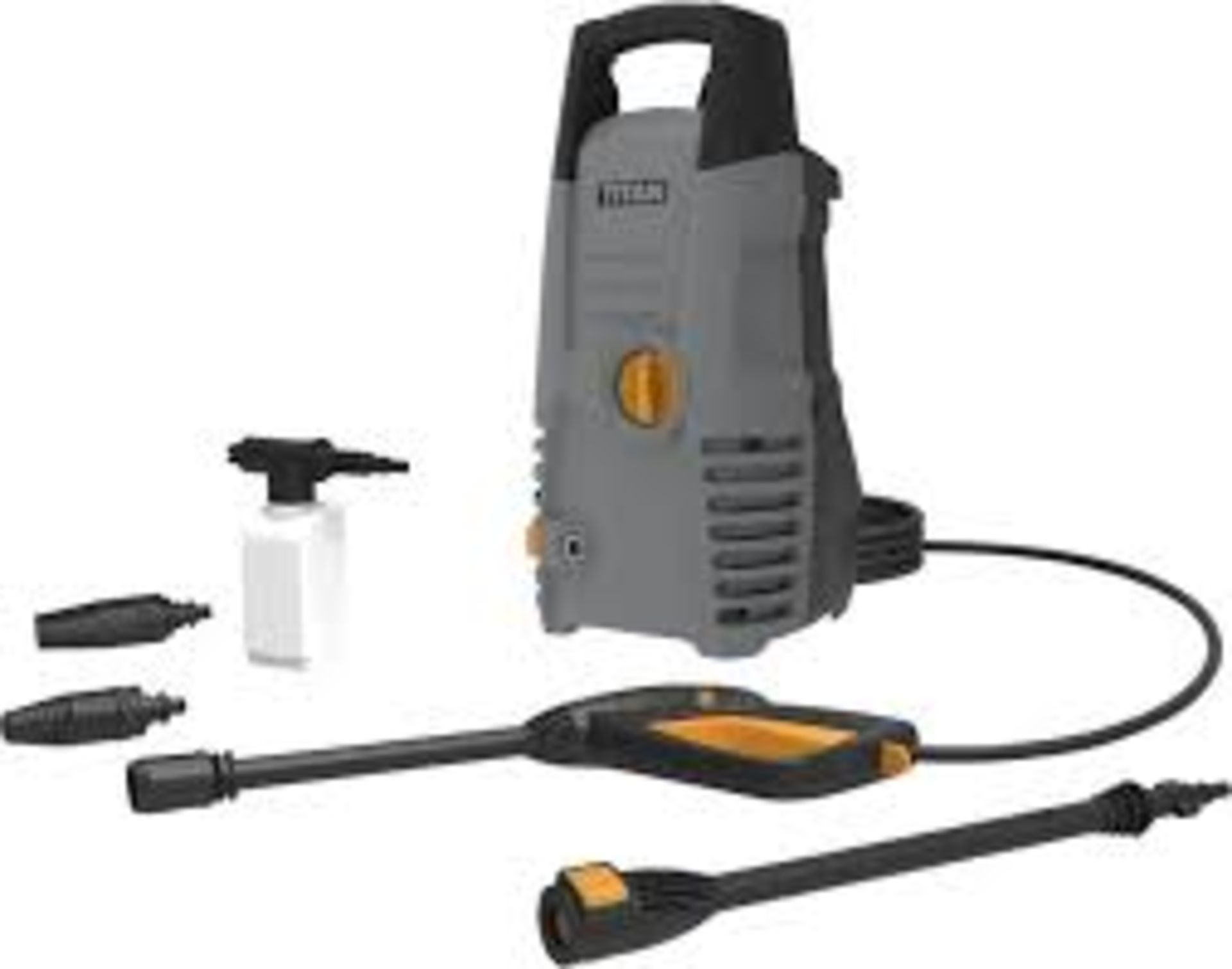 Titan TTB1300PRW 100bar Electric High Pressure Washer 1.3kW 230V. - pW.