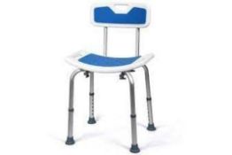 Height Adjustable Shower Chair. - R14.6. Make your daily routine more comfortable and much safer