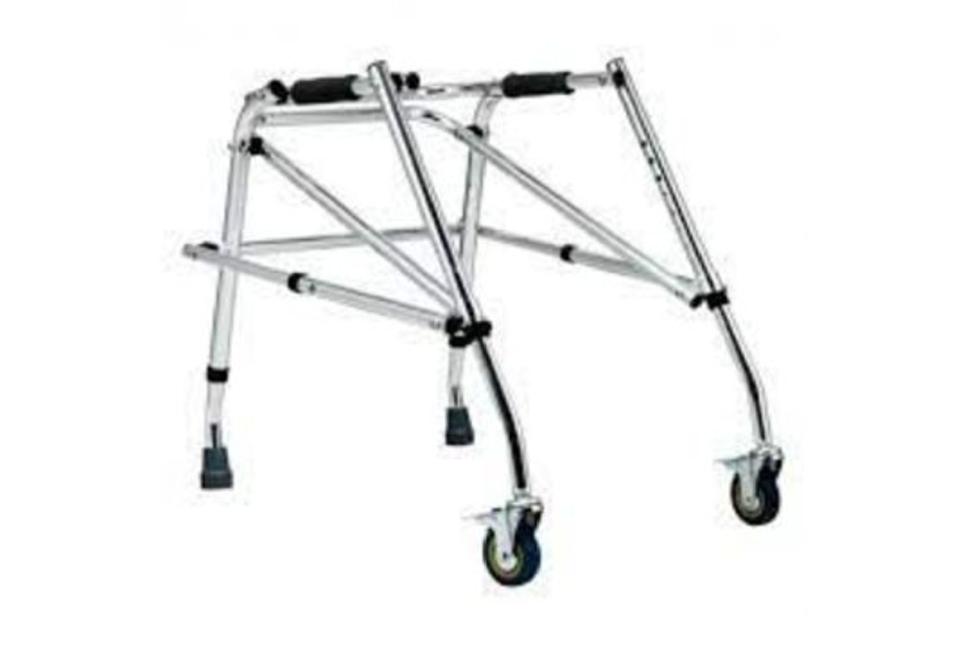 Folding Adjustable Walker Small Aluminum Walker. - R14.5. Folding Adjustable Walker Small Aluminum