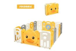 Foldable Baby Playpen Activity Centre with Toys & Safety Lock. - R14.6. FAre you still too busy