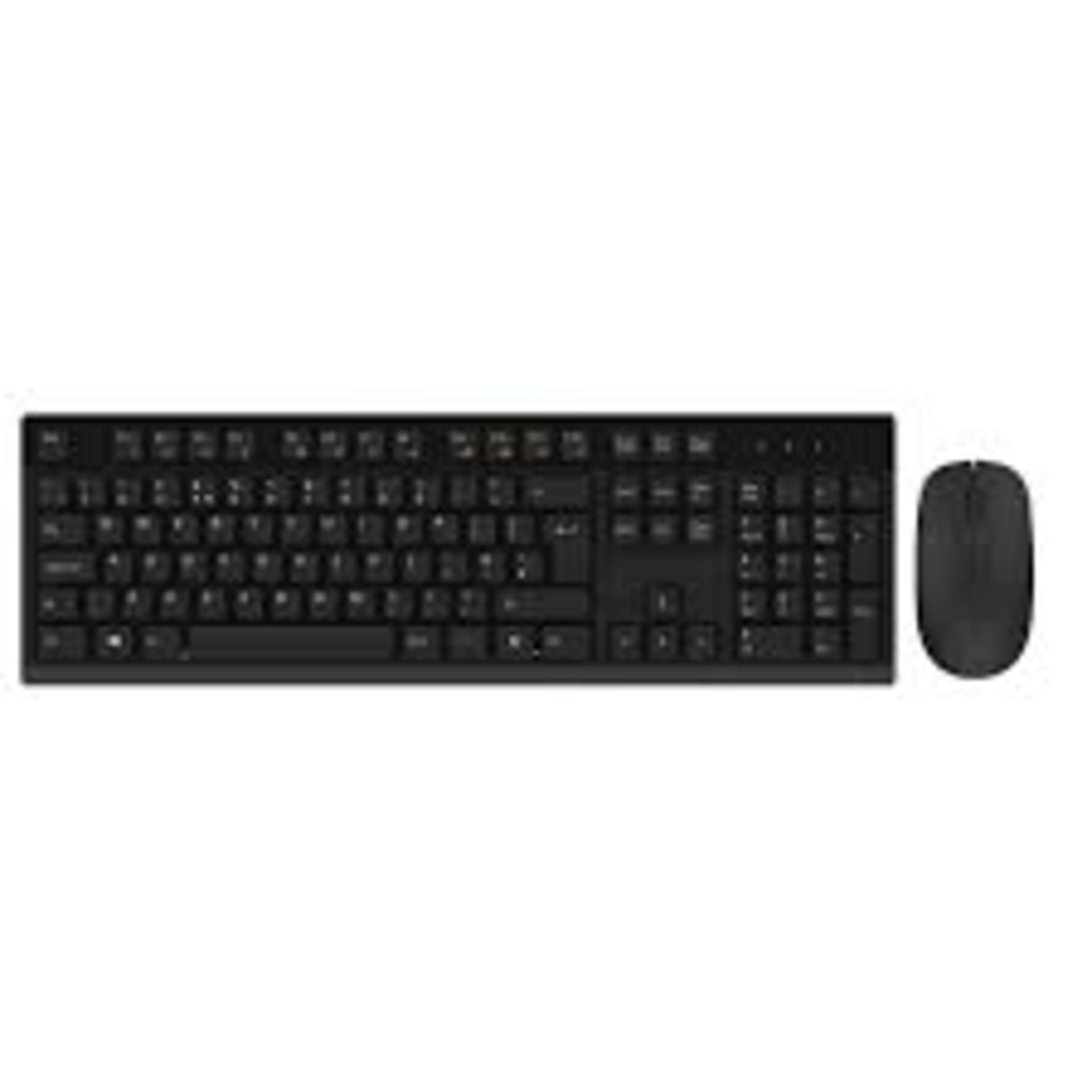 CiT EZ-Touch Wireless Keyboard and Mouse Set - Black. - PW.