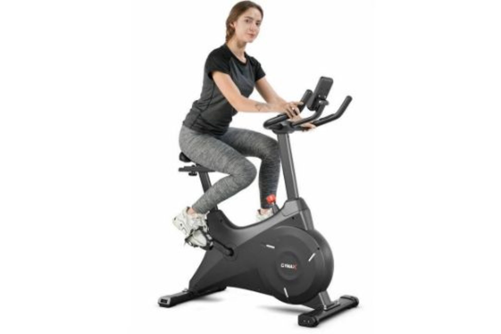 Magnetic Resistance Exercise Bike Belt Drive Indoor Stationary Cycling Bikes. - R14.5. The