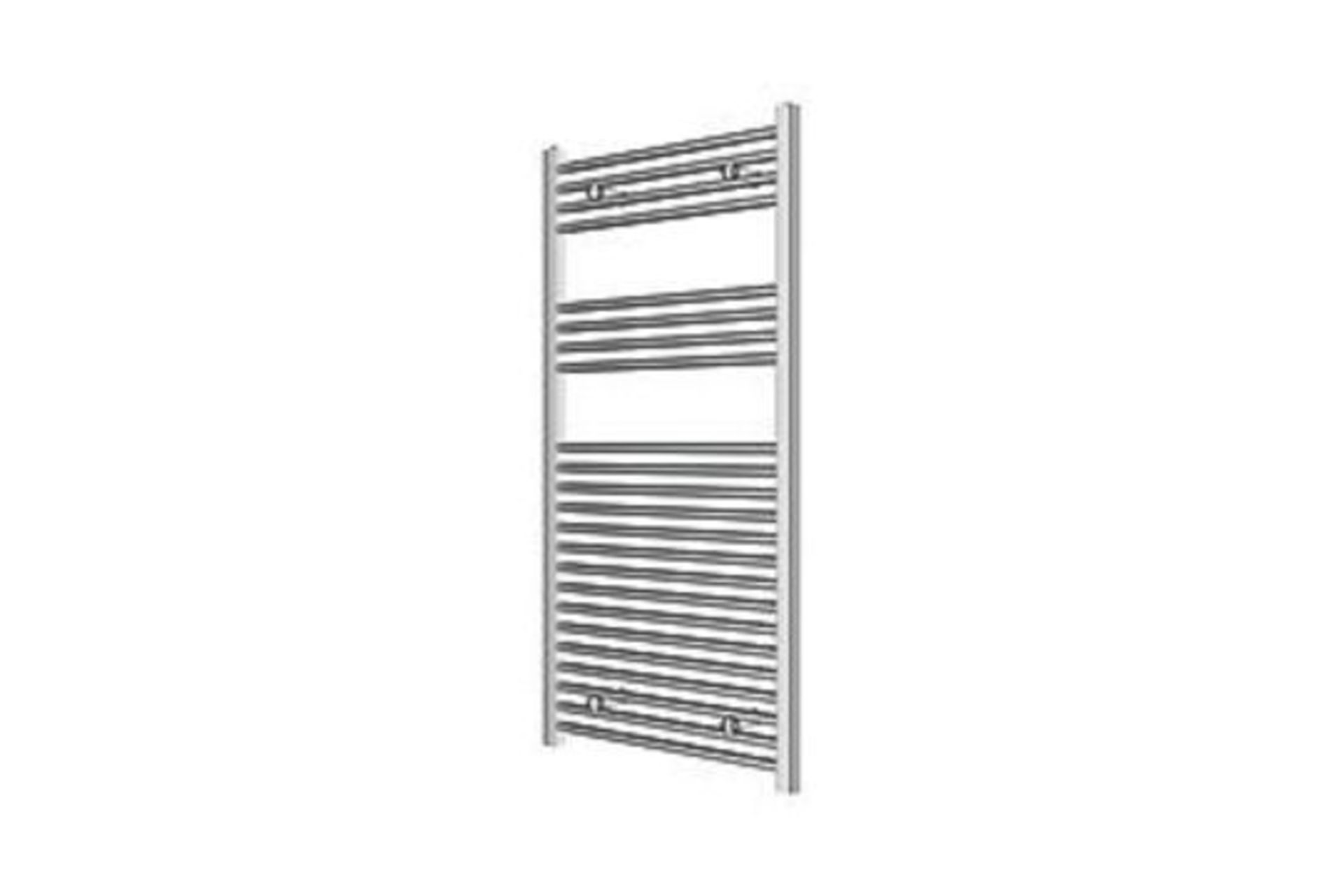 FLOMASTA TOWEL RADIATOR 1200MM X 500MM CHROME. - R14.9. High efficiency, flat towel warmer with