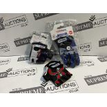 21 X BRAND NEW PAIRS OF KIDI MOTO ASSORTED CHILDRENS BIKE GLOVES IN VARIOUS STYLES AND SIZES R17-2