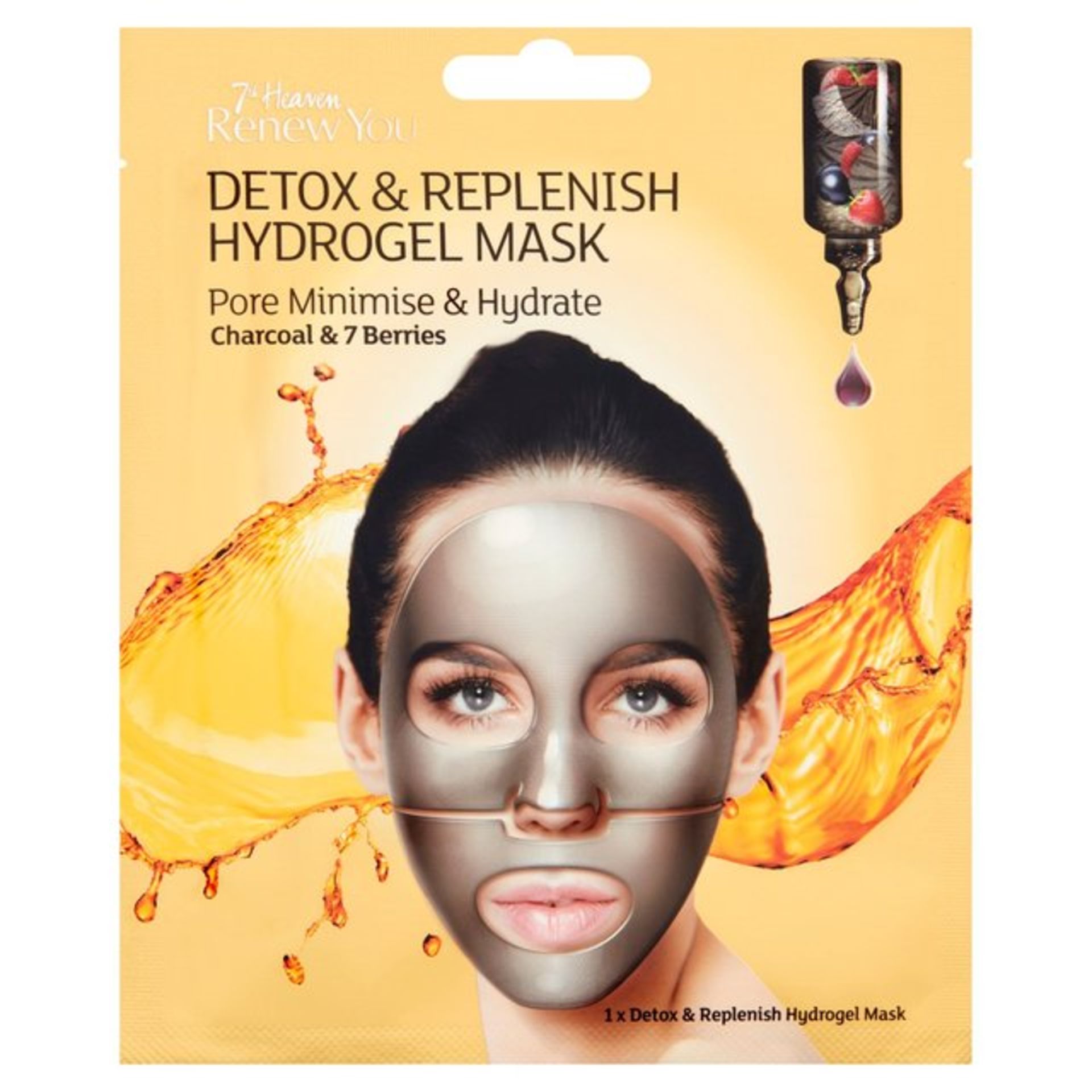 108 X BRAND NEW RENEW YOU DETOX AND REPLENISH HYDROGEL MASKS EBR7