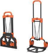 BRAND NEW BLACK AND DECKER 65KG FOLDING HAND TRUCK R6-8