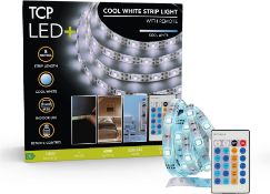 TRADE LOT 100 X TCP LED Plus Remote Strip Light 4000 Kelvin 3 Metre, Cool White RRP £20.99 Each (