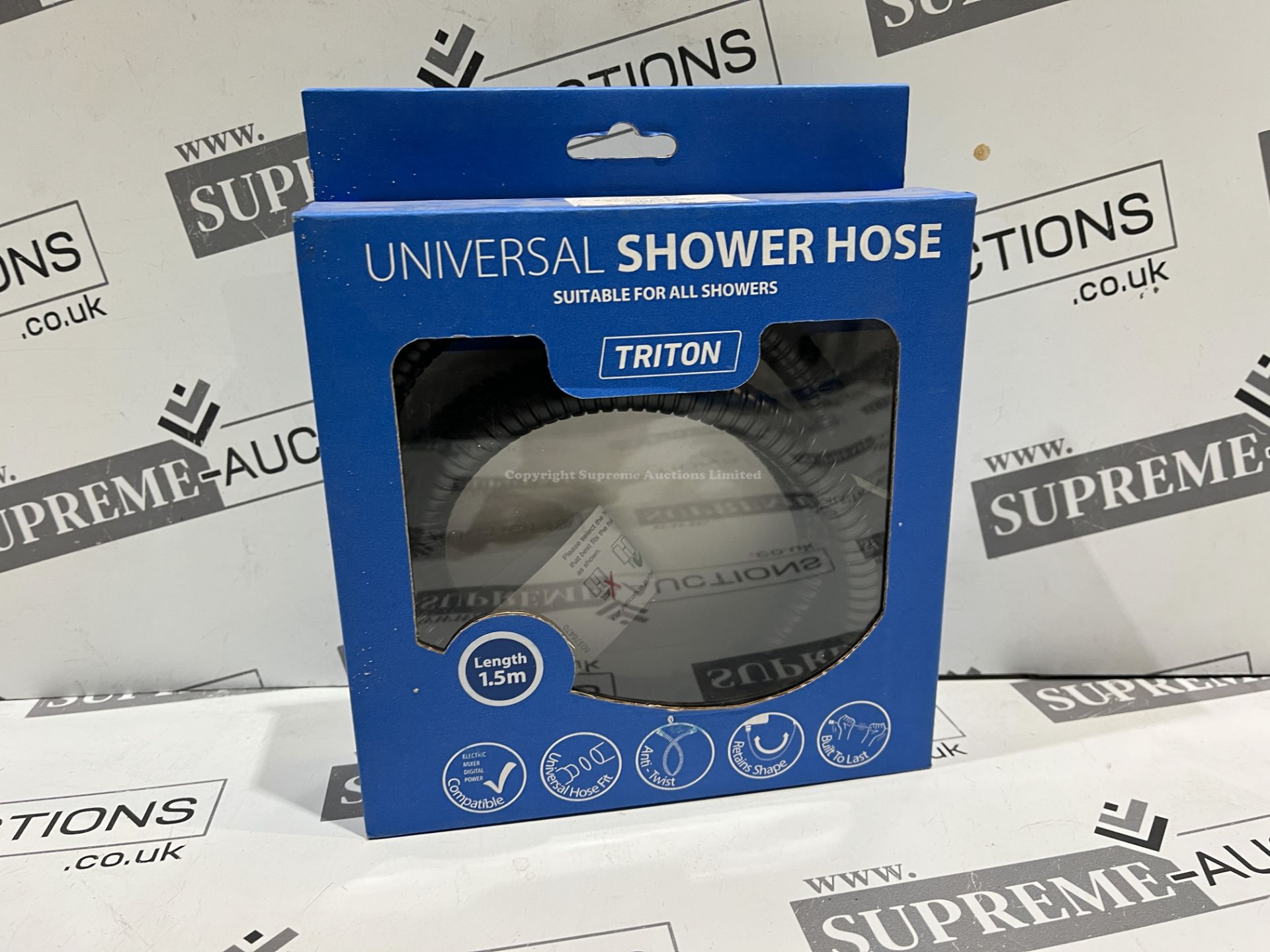 14x NEW & BOXED TRITON UNIVERSAL SHOWER HOSES. (R7-1)