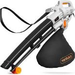 Leaf Blower with Vacuum & Mulcher (ER51) - Remove leaves with ease from your patio, lawn and
