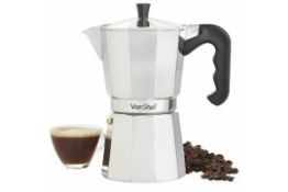 VonShef 9 Cup Espresso Maker (ER51) Product information Master the art of authentic espresso
