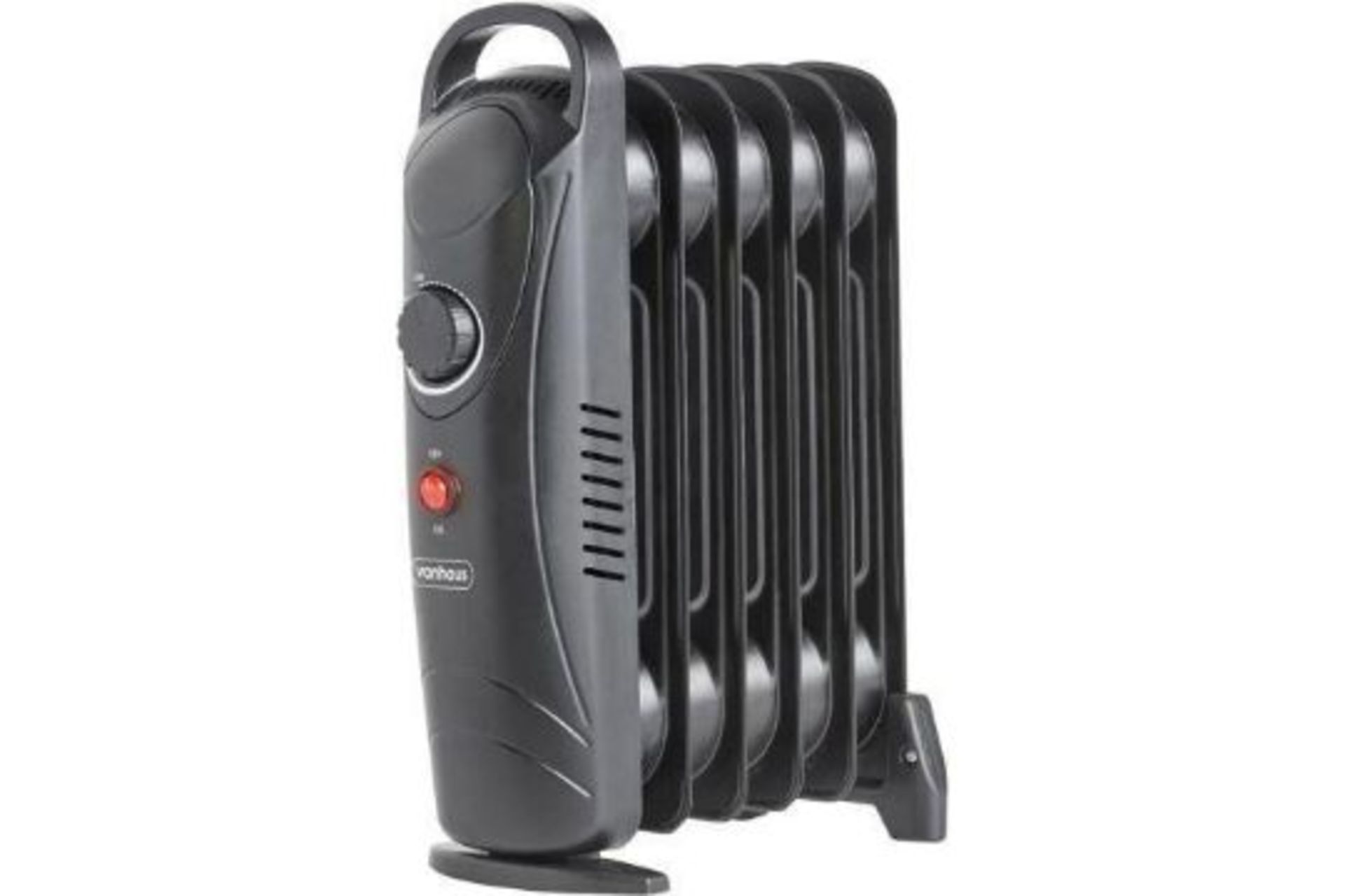 Luxury 6 Fin 800W Oil Filled Radiator - Black (ER51) Get this Luxury Mini Oil Filled Radiator 800W 6