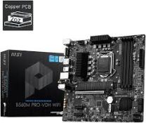 MSI Mainboard »B560M PRO-VDH WIFI« Motherboard. - P7. RRP £355.99. This integrated M.2 cooling