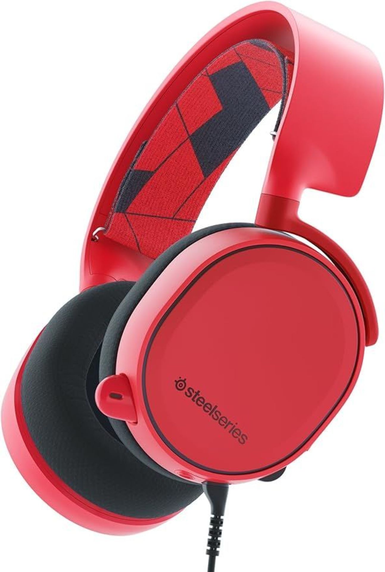 Steelseries Gaming Headset Arctis 3 Solar Red Limited Edition 7.1 Surround. All Platform