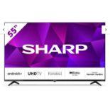Sharp 55FN4KA, 55 inch, 4K Ultra HD, Frameless, Android TV. RRP £589.00. - ER21. Simply breathtaking