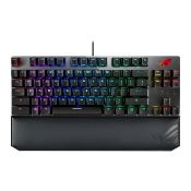 ASUS ROG Strix Scope TKL Deluxe NX Red Mechanical Gaming Keyboard - 90MP00N6-BKEA00. - RRP £250.