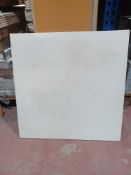 5 x PACKS OF Konkrete 600x600mm Ivory Matt Concrete effect Porcelain Wall & Floor Tiles. Each Pack