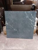 4 X PACKS OF ULTIMATE MARBLE BLACK POLISHED GLAZED PORCELAIN WALL & FLOOR TILES 595X595MM EACH. EACH