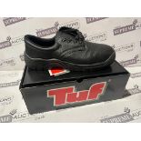 11 X BRAND NEW PAIRS OF TUF PROFESSIONA, WORK SHOES SIZE 10 R12-10