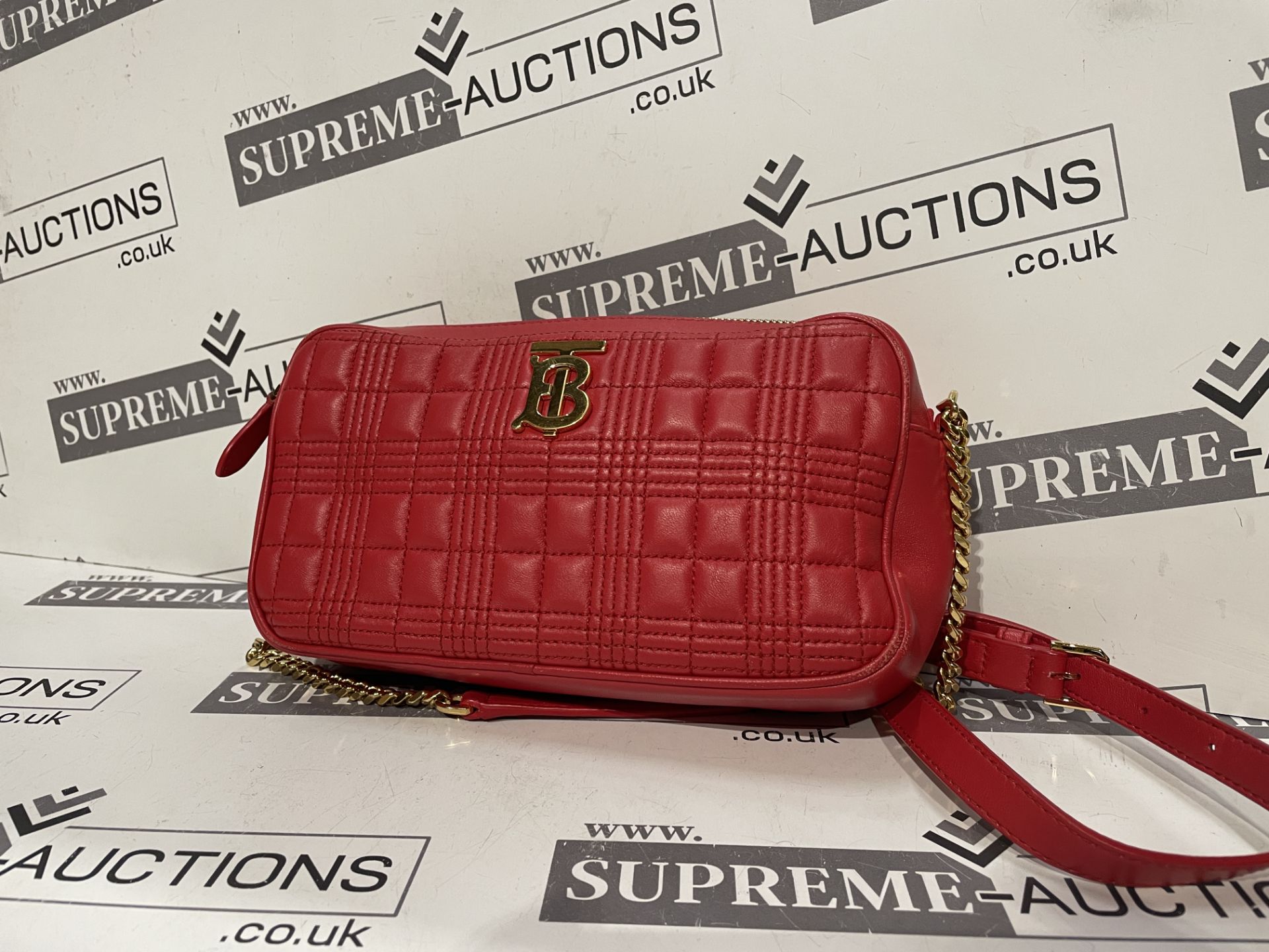 (NO VAT) BURBERRY SMALL QUILTED LAMBSKIN LOLA BAG RRP £1400