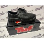 10 X BRAND NEW PAIRS OF TUF PROFESSIONAL WORK SHOES SIZE 12 R12-10