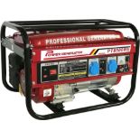 Pallet To Contain 6 x New & Boxed Professional Petrol Generator PT8500WE 2.7 kW. Professional