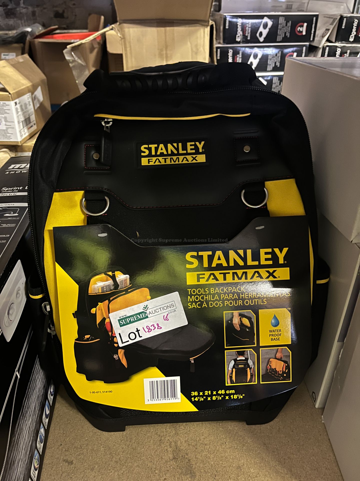 BRAND NEW STANLEY FATMAX TOOLS BACKPACK S2-5