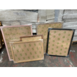 APPROX 80 X BRAND NEW ASSORTED PHOTO FRAMES IN VARIOUS DESIGNS AND SIZES STR