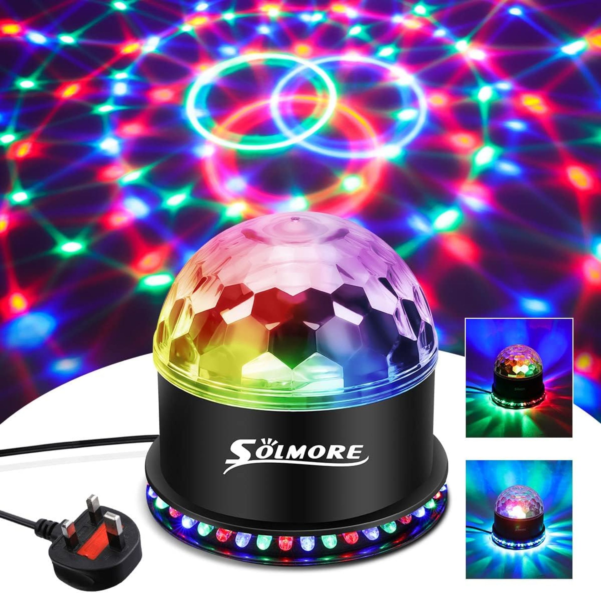 15 X BRAND NEW SOLIMORE RGB LED STAGE LIGHTS R11.8/11.5/10.6
