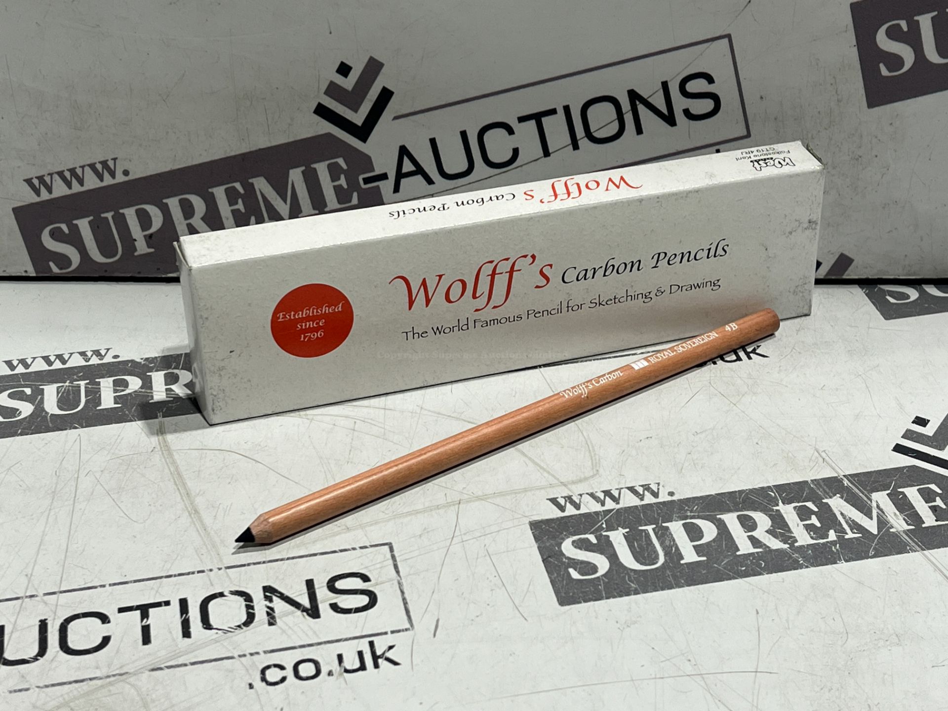 10 X BRAND NEW PACKS OF 12 WOLFFS CARBON PENCILS IN 4 GRADES P4