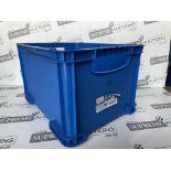 40 X BRAND NEW 13L AURORA HEAVY DUTY STORAGE BOXES 35 X 27 X 21CM R15.9