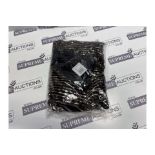 15 X BRAND NEW BLACK GLITTER GOLD DRESSES IN VARIOUS SIZES RRP £45-60 EACH EBR