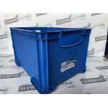 18 X BRAND NEW 13L AURORA HEAVY DUTY STORAGE BOXES 35 X 27 X 21CM R15.9