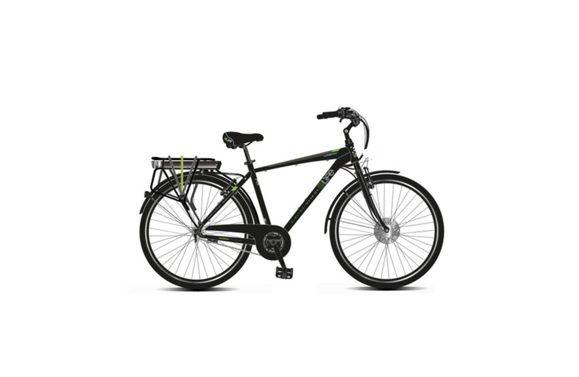 PALLET TO CONTAIN 4 X Brand New eBike PathFinder Mens Black Electric Bike RRP £1299, Heritage just