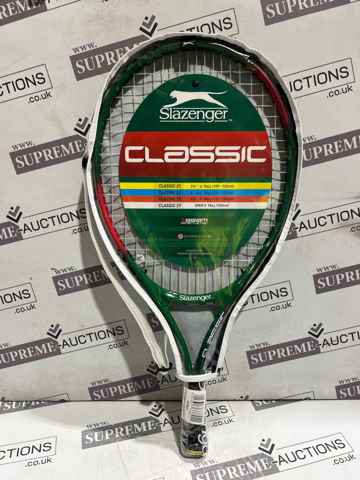 5 X BRAND NEW SLAZENGER CLASSIC TITANIUM ALLOY TENNIS RACKETS P5