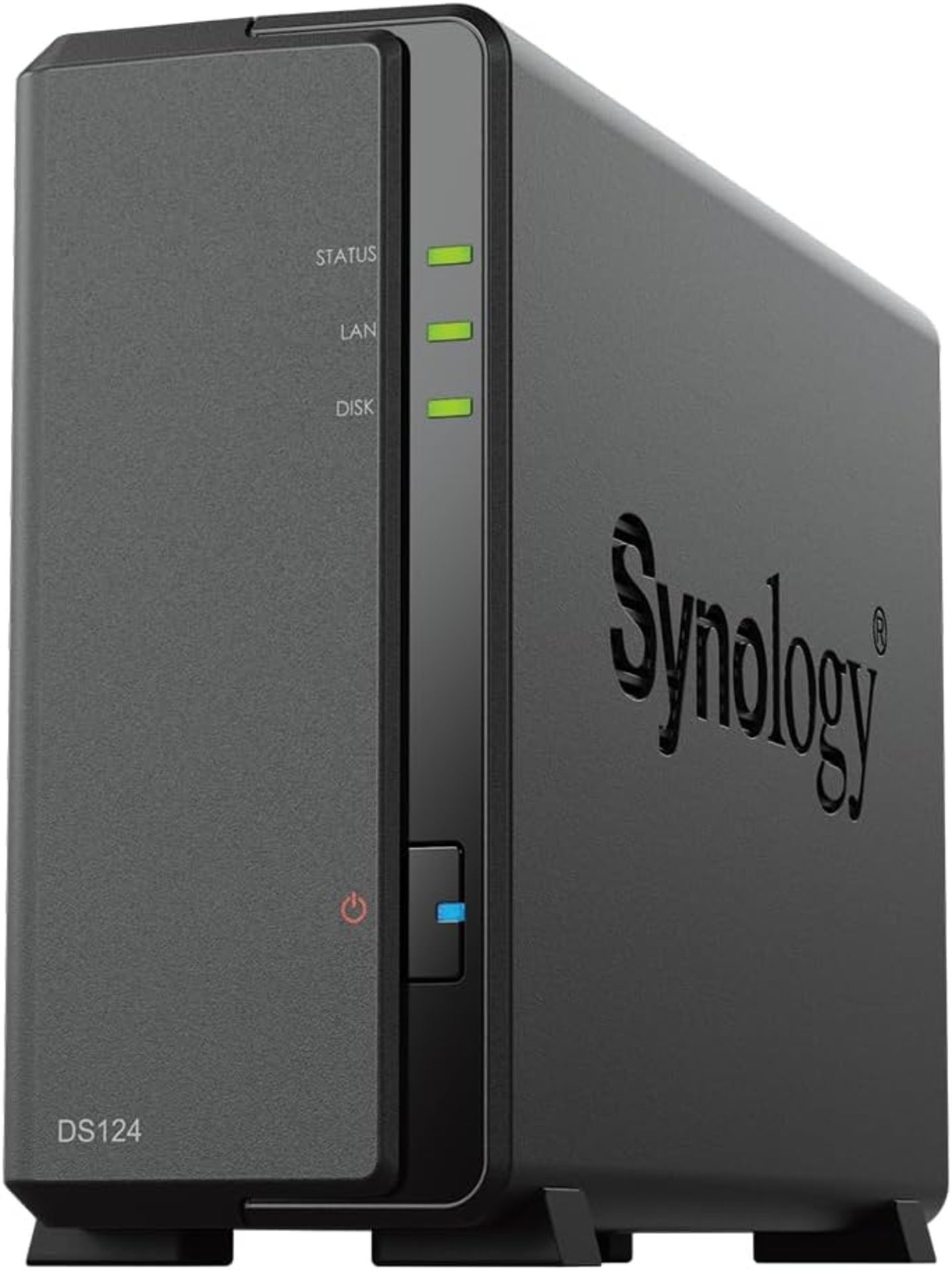 BRAND NEW SYNOLOGY DISKSTATION DS124 1 BAY NAS S/R