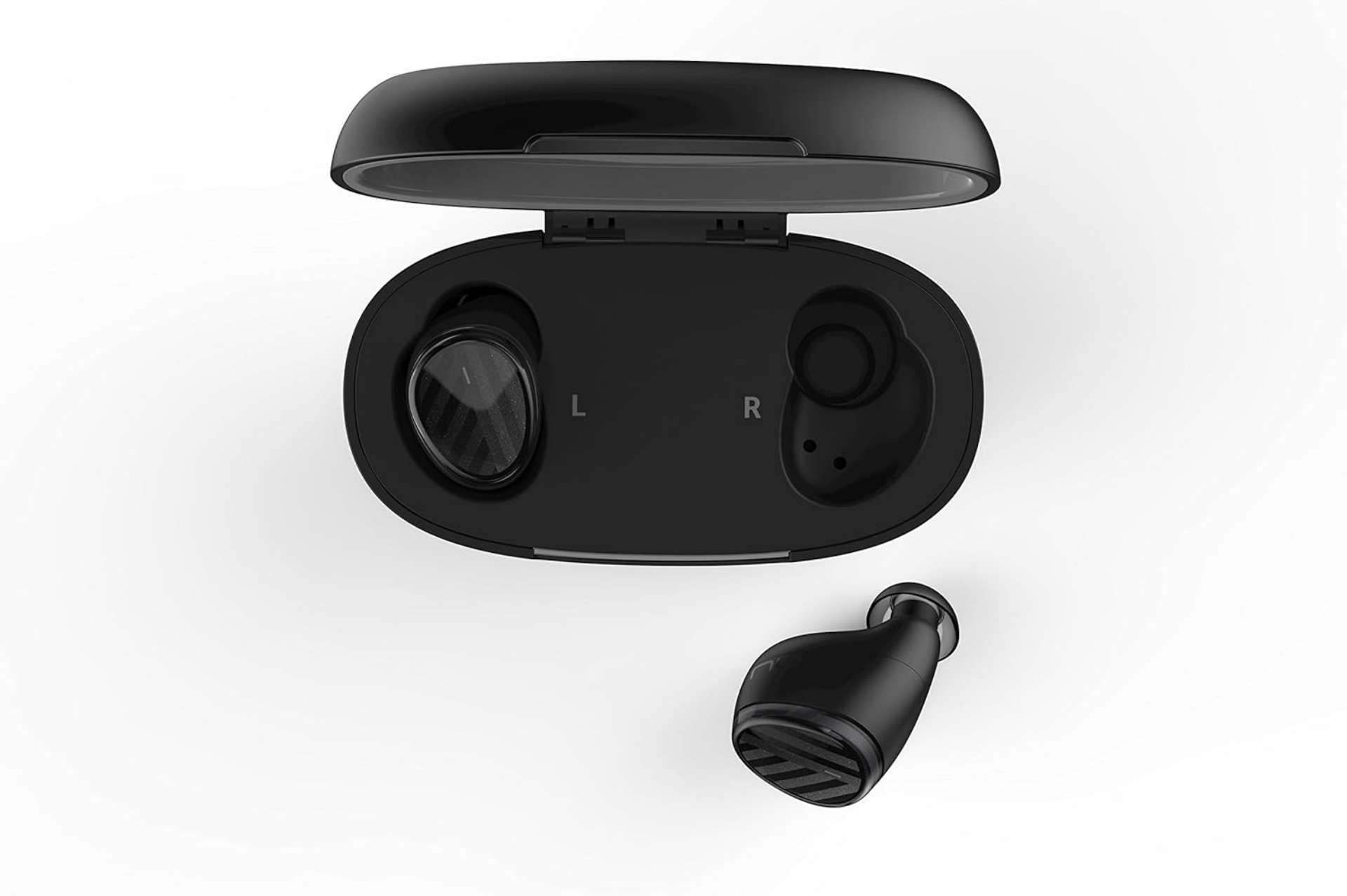 2x BRAND NEW FACTORY SEALED OPTOMA NuForce BE Free5 Wireless Earbuds - BLACK. RRP £84.99 EACH. - Image 5 of 6