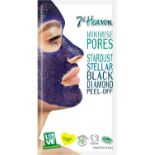 150 X BRAND NEW 7TH HEAVEN MINIMISE PORES STARDUST STELLAR BLACK DIAMOND PEEL OFF MASKS EBR7