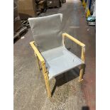 4 X BRAND NEW PREMIUM OUTDOOR DINING CHAIRS R18-2