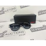 BRAND NEW PAIR OF HUGO BOSS BLACK AND RED SUNGLASSES S/R1