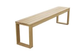 2 X BRAND NEW HEVER TEAK BENCHES R19-6