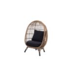BRAND NEW APOLINA CHILDRENS WICKER WEAVE EGG CHAIR S1R2