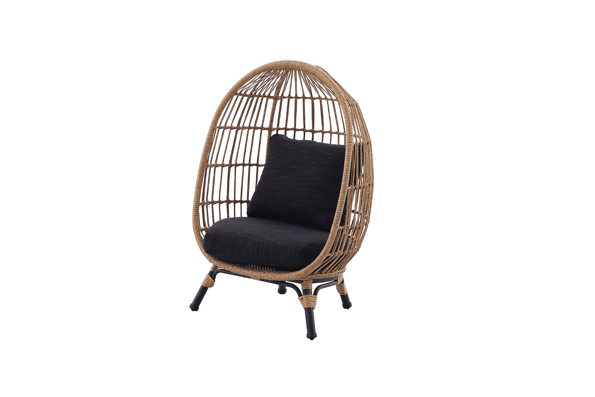 BRAND NEW APOLINA CHILDRENS WICKER WEAVE EGG CHAIR S1R2