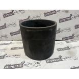 16 X BRAND NEW LARGE DARK CONCRETE PLANTERS R13-4